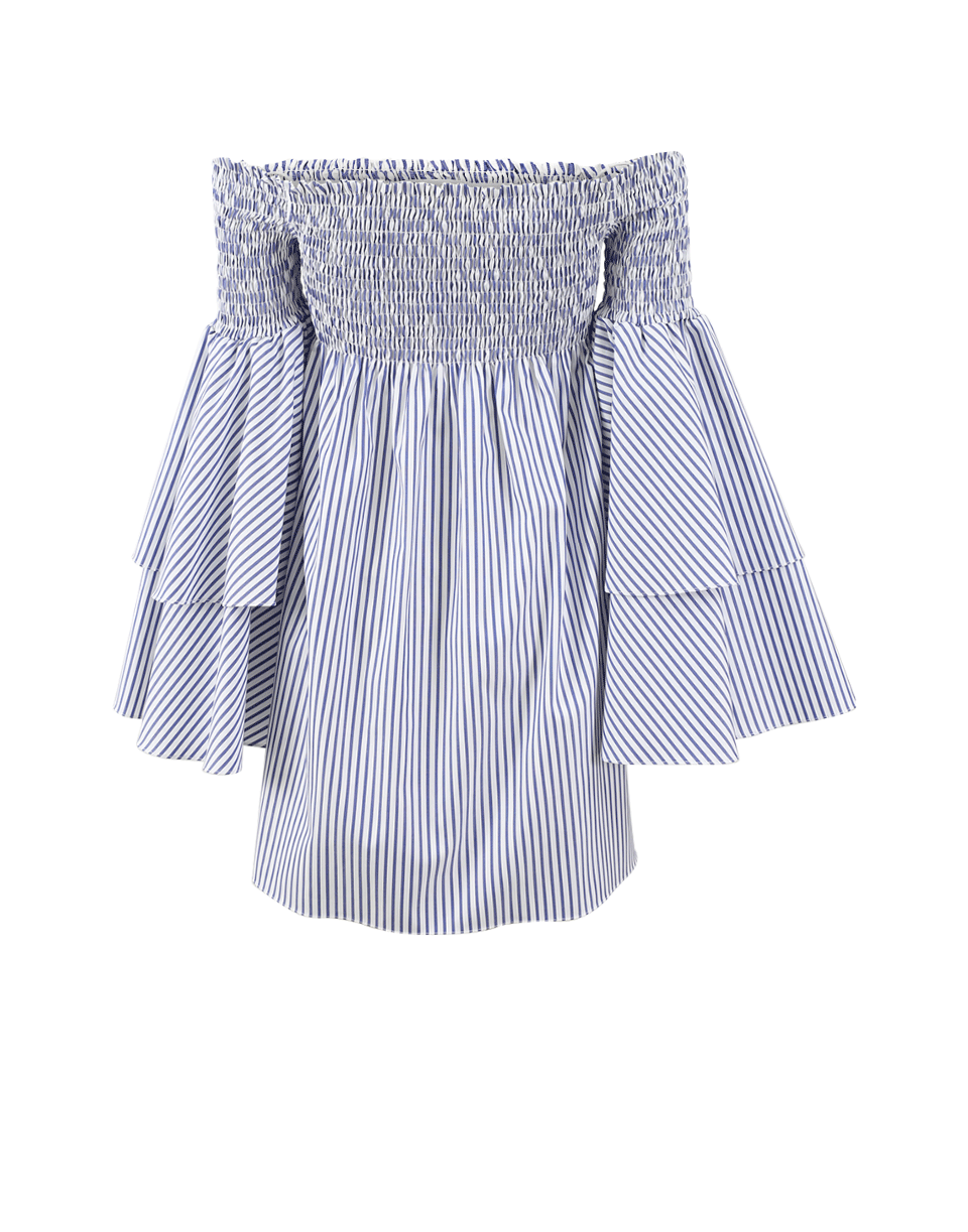 CAROLINE CONSTAS-Apollonia Off-The-Shoulder Dress-