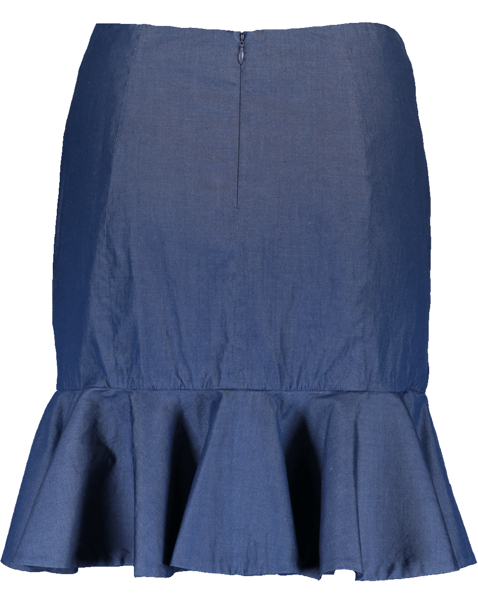 CAROLINE CONSTAS-Ruffle Mini Skirt-