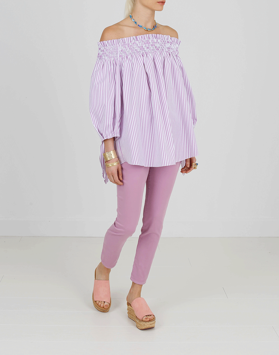 CAROLINE CONSTAS-Lou Striped Top-