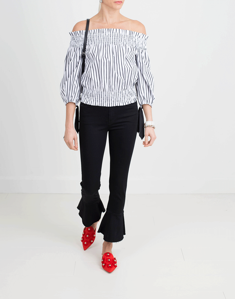 CAROLINE CONSTAS-Lou Cropped Top-