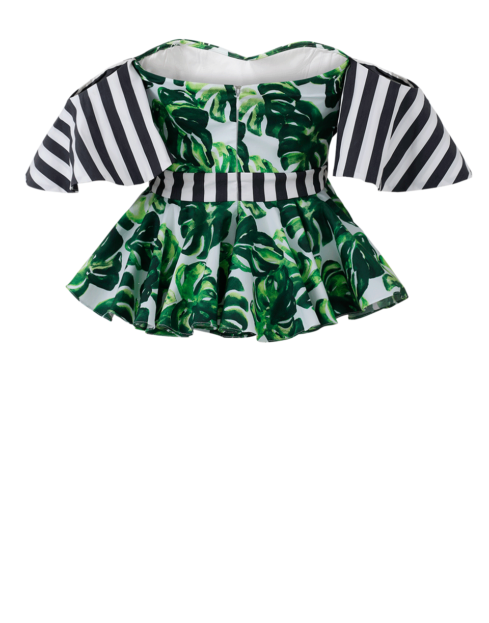 CAROLINE CONSTAS-Irene Off Shoulder Top-
