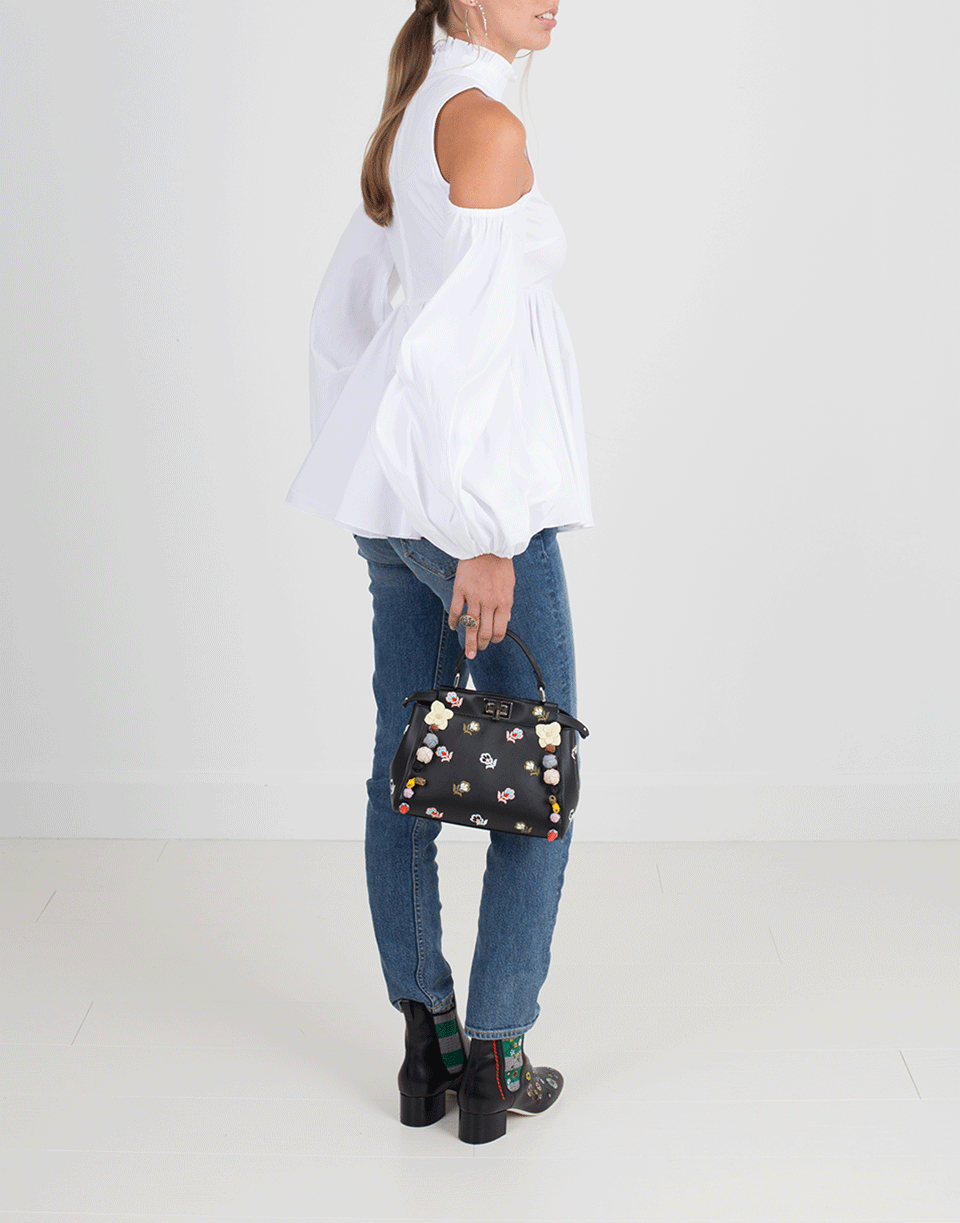 CAROLINE CONSTAS-Cold Shoulder Top-