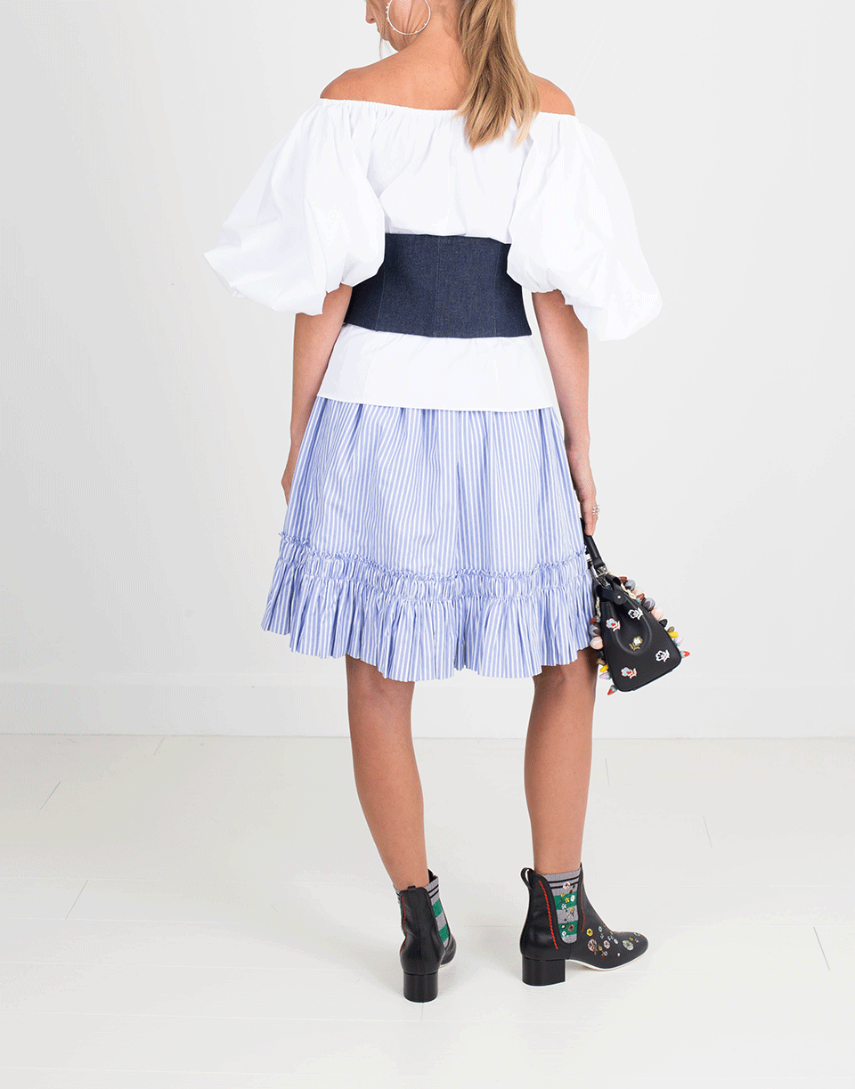 CAROLINE CONSTAS-Jolie Puff Sleeve Top-