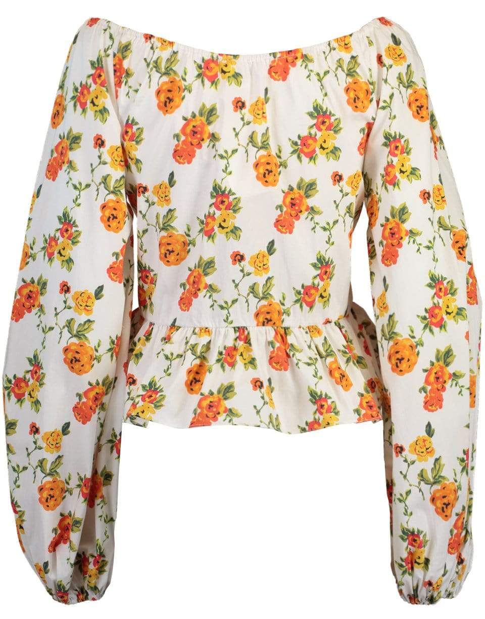 CAROLINE CONSTAS-Onira Floral Top-