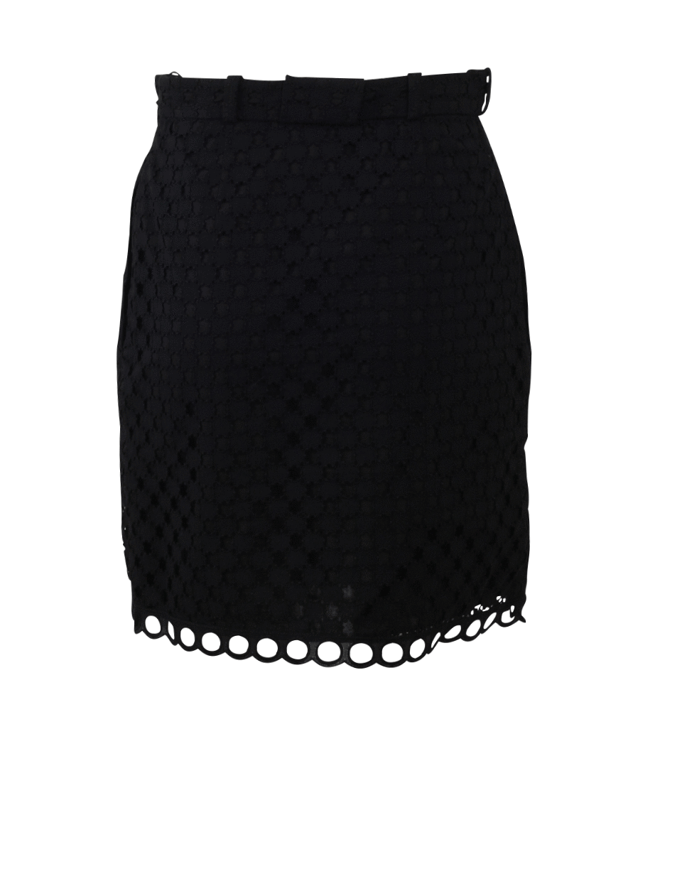 CARVEN-Ajoure Mini Skirt-