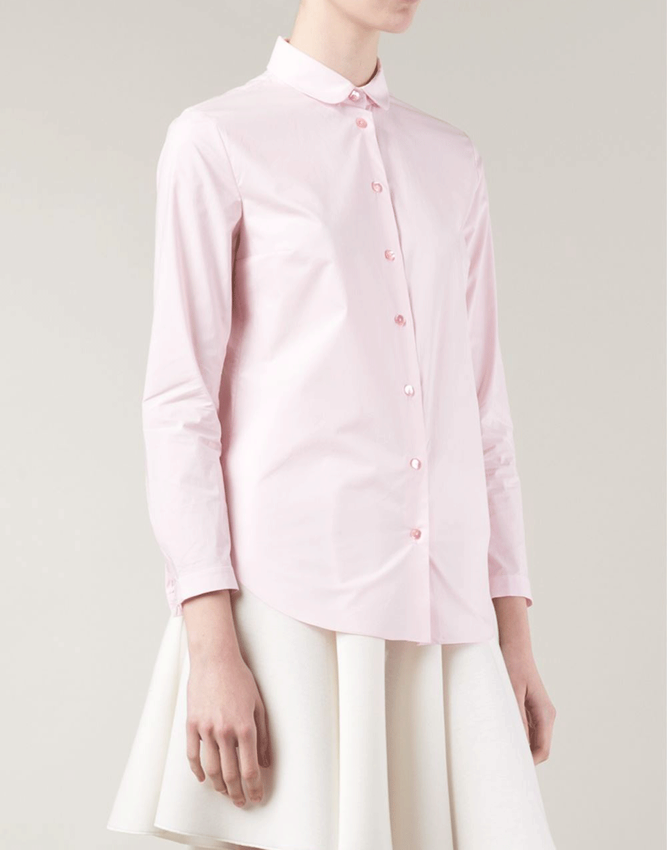 CARVEN-Button Down Classic Blouse-