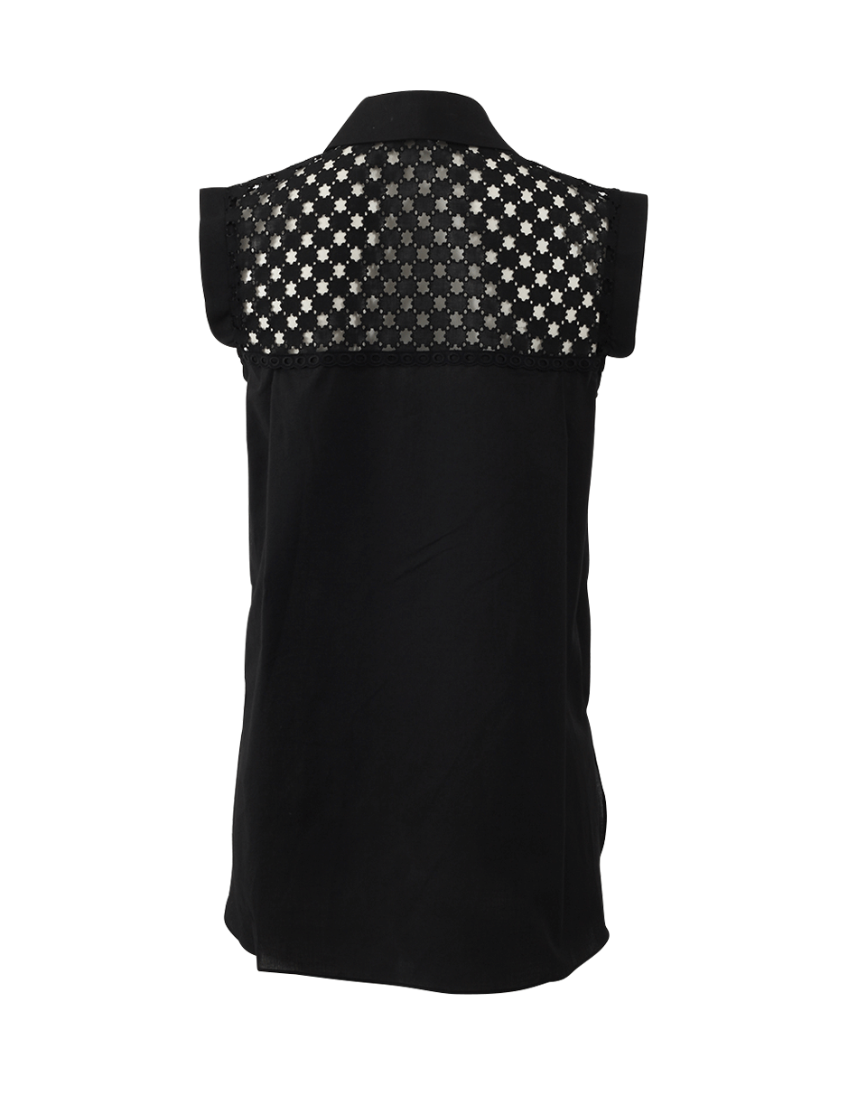 CARVEN-Ajoure Top-