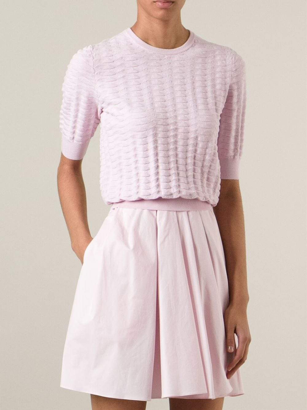 CARVEN-Textured Knit Pullover-