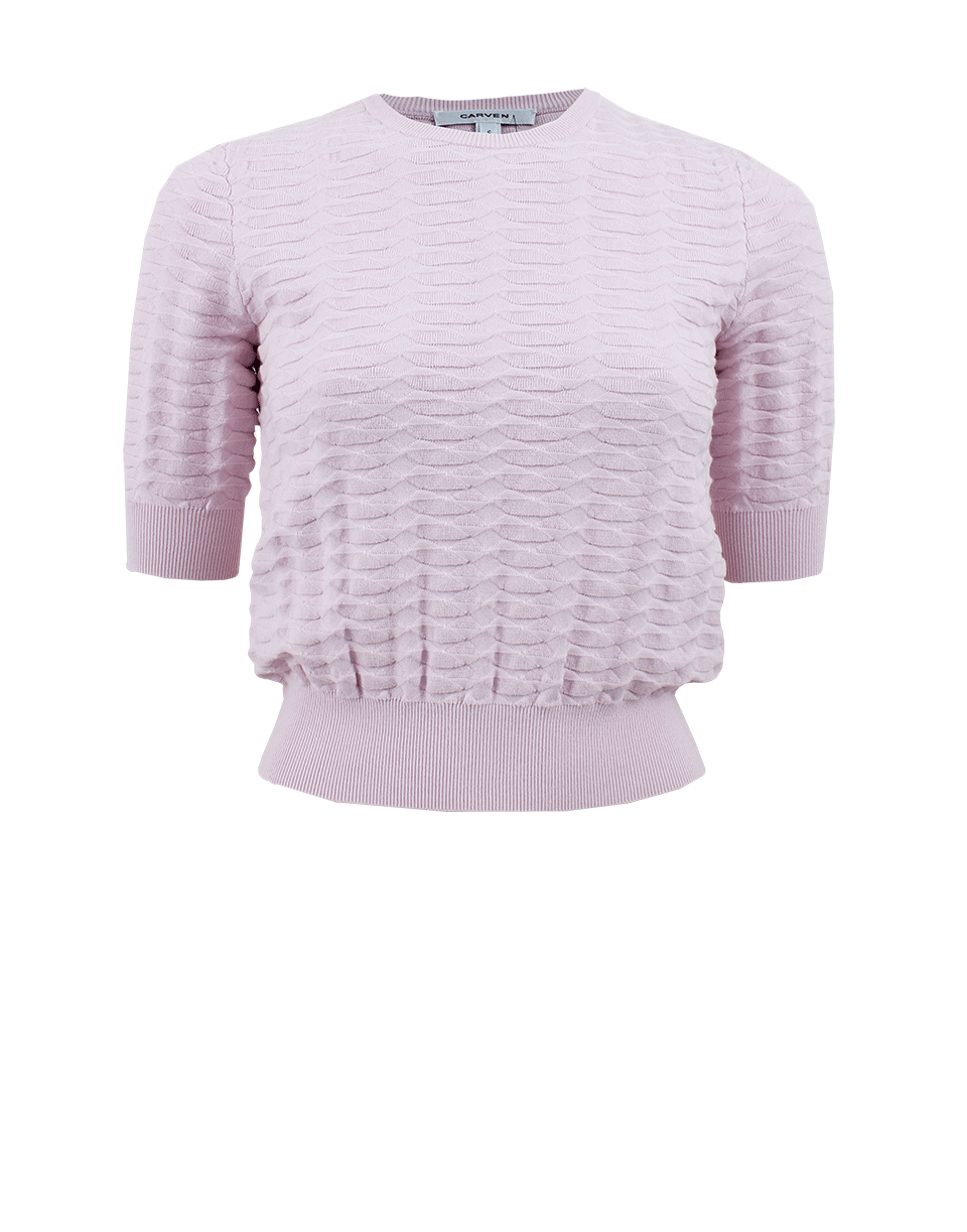 CARVEN-Textured Knit Pullover-