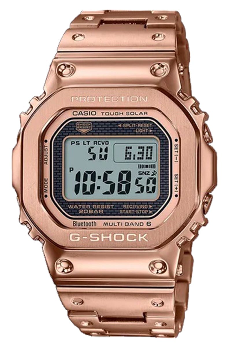 CASIO-G-Shock Digital Watch - Rosegold-ROSE GOLD