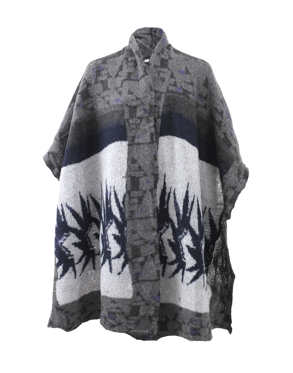CASMARI-Cheyenne Print Poncho-CHEYENNE