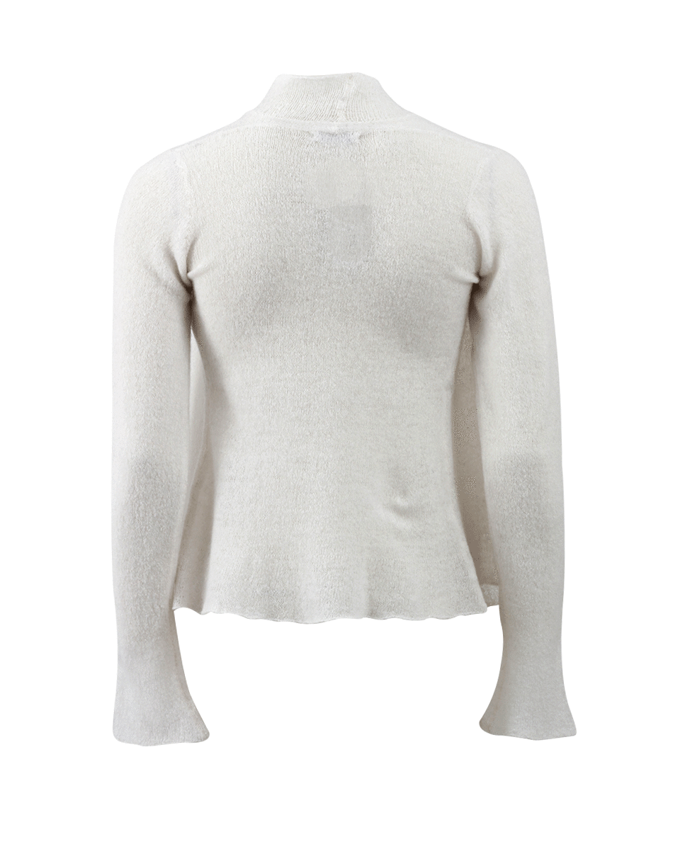 CASMARI-Drape Front Cardigan-