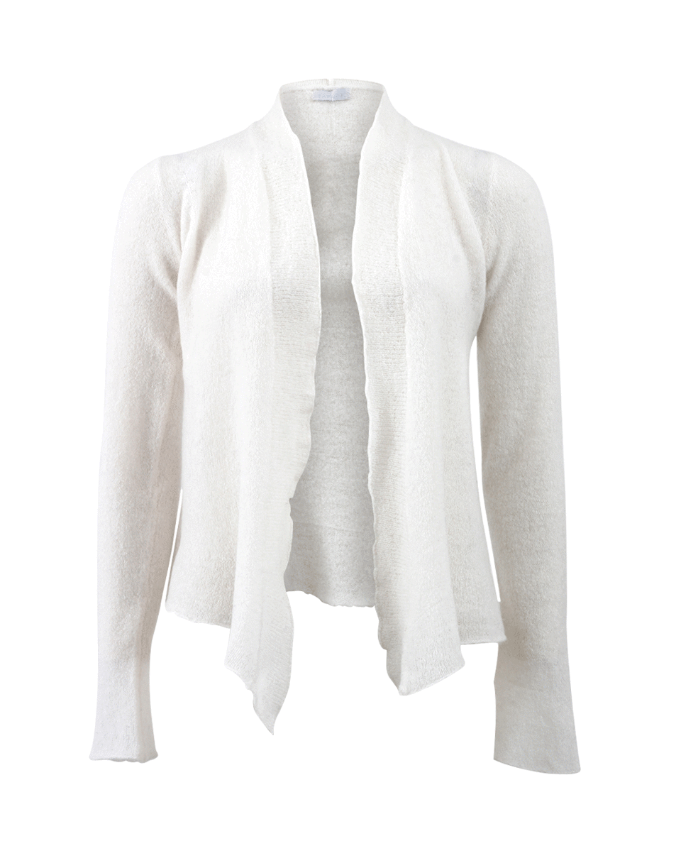 CASMARI-Drape Front Cardigan-