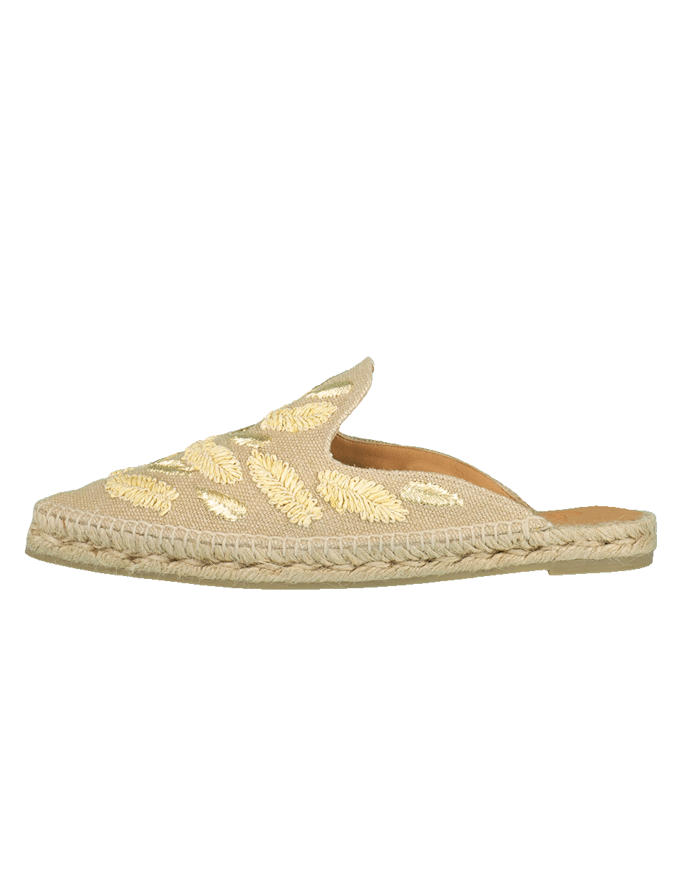 CASTANER-Rosa Pointed Embroidered Slide-
