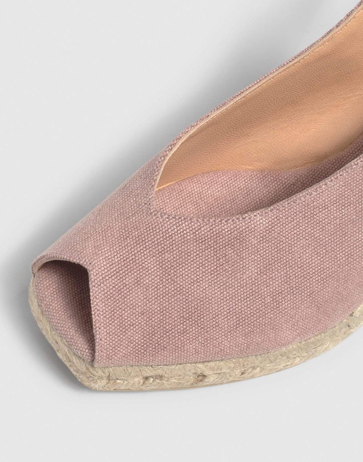 CASTANER-Dosalia Peep Toe Wedge Espadrille-