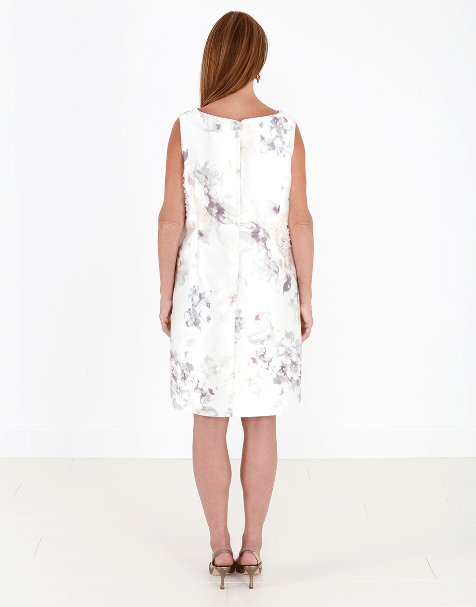 CATHERINE REGEHR-Floral Print Dress-