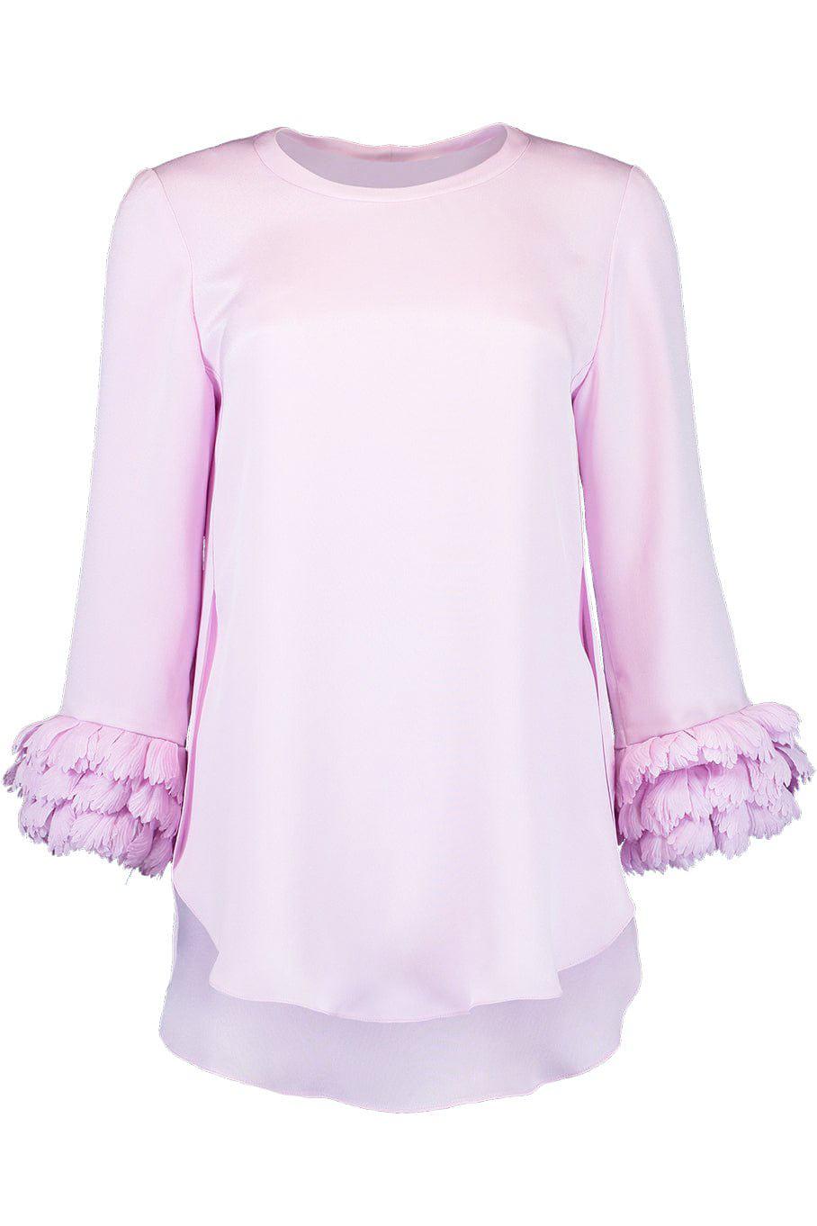CATHERINE REGEHR-Tulip Cuff Pullover Top-