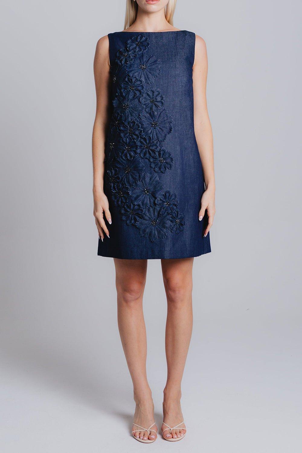CATHERINE REGEHR-Floral Spray Arak Dress-