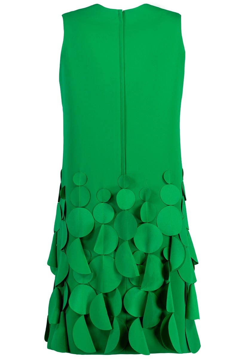 CATHERINE REGEHR-Sleeveless Jewel Neck Dress-