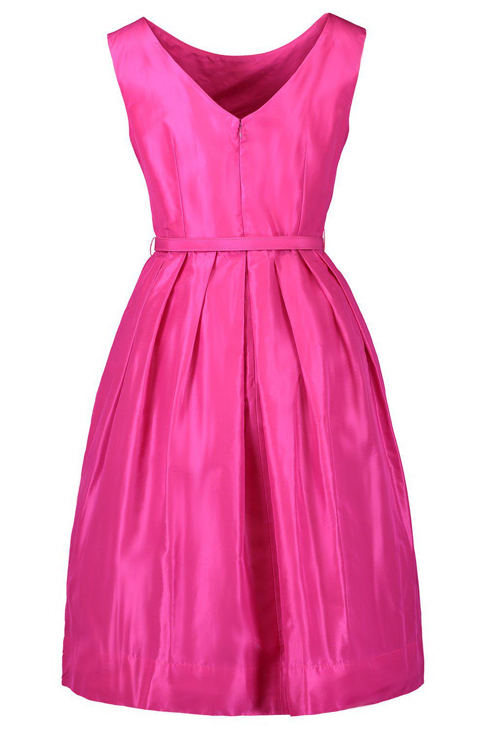 CATHERINE REGEHR-Sleeveless Cocktail Dress-