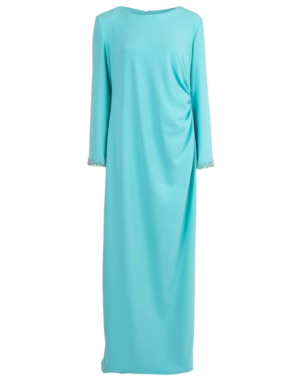 CATHERINE REGEHR-Naomi Sheath Dress-BLUE