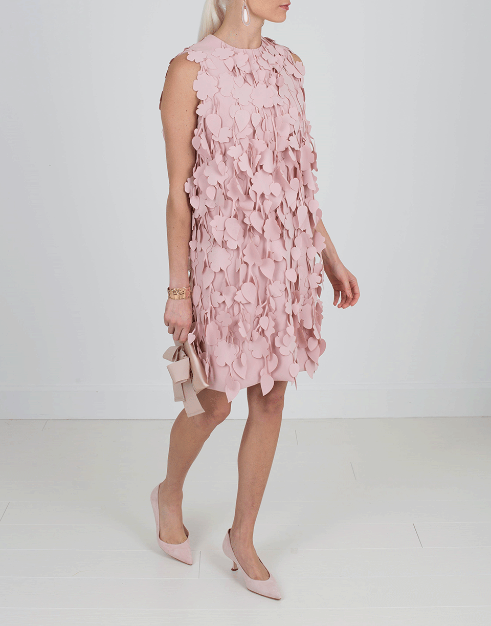 CATHERINE REGEHR-Cherry Blossom Shift Dress-BLUSH