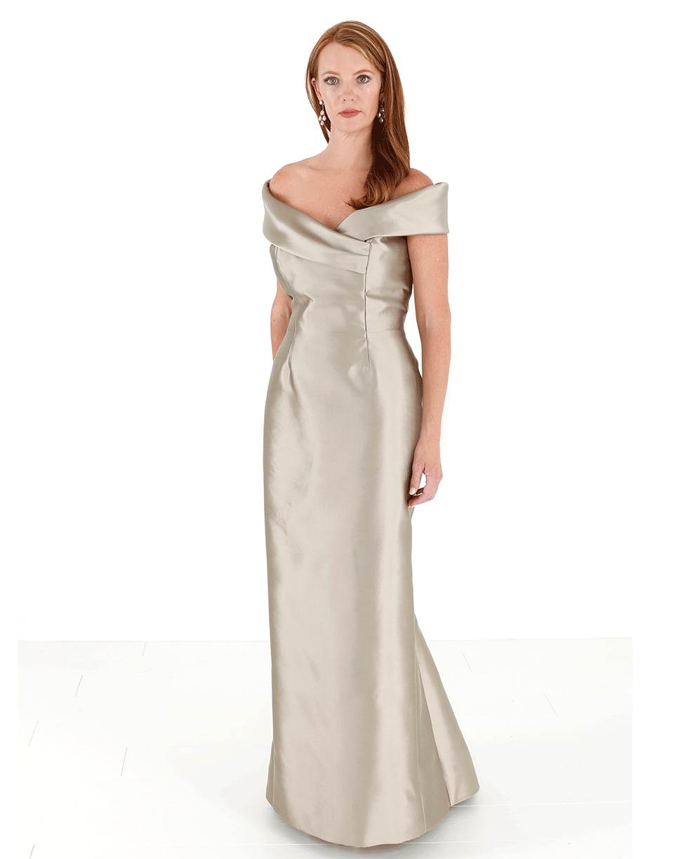 CATHERINE REGEHR-Off-The-Shoulder Gown-