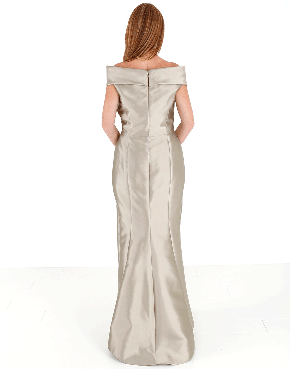 CATHERINE REGEHR-Off-The-Shoulder Gown-
