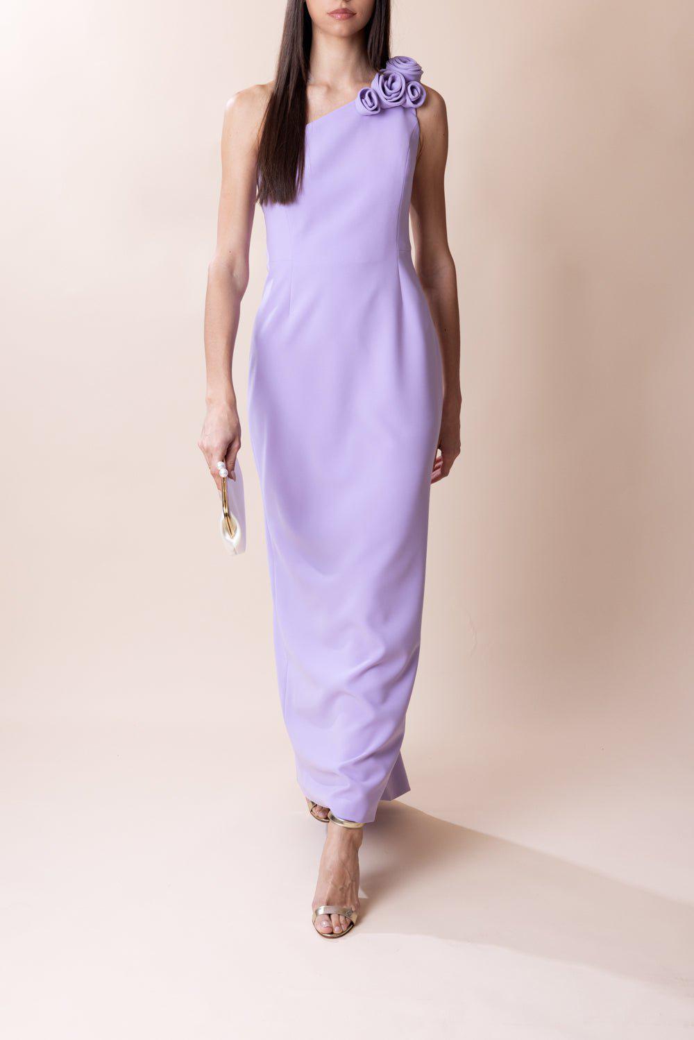 CATHERINE REGEHR-One Shoulder Gown-