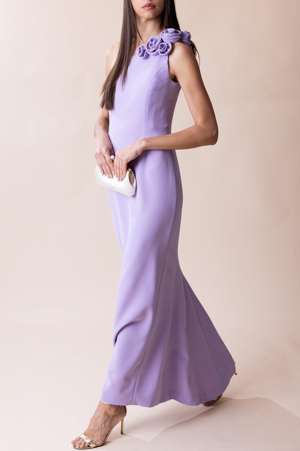 CATHERINE REGEHR-One Shoulder Gown-