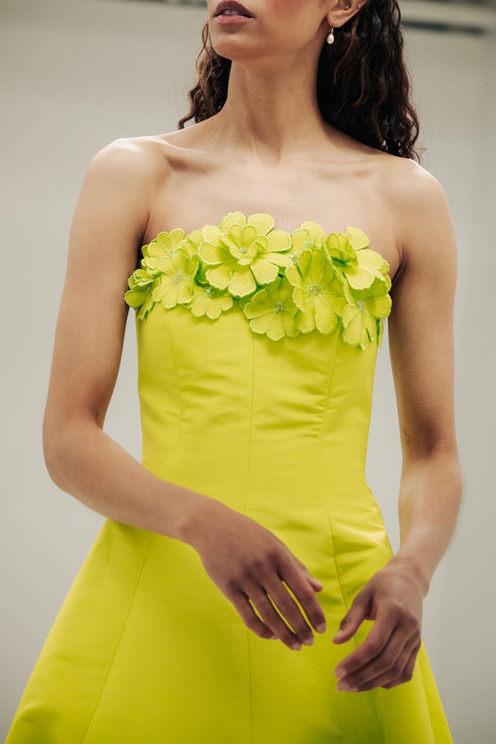 Van Der Rohe Gown-LIME-S-CLOTHINGDRESSGOWN-CATHERINE REGEHR