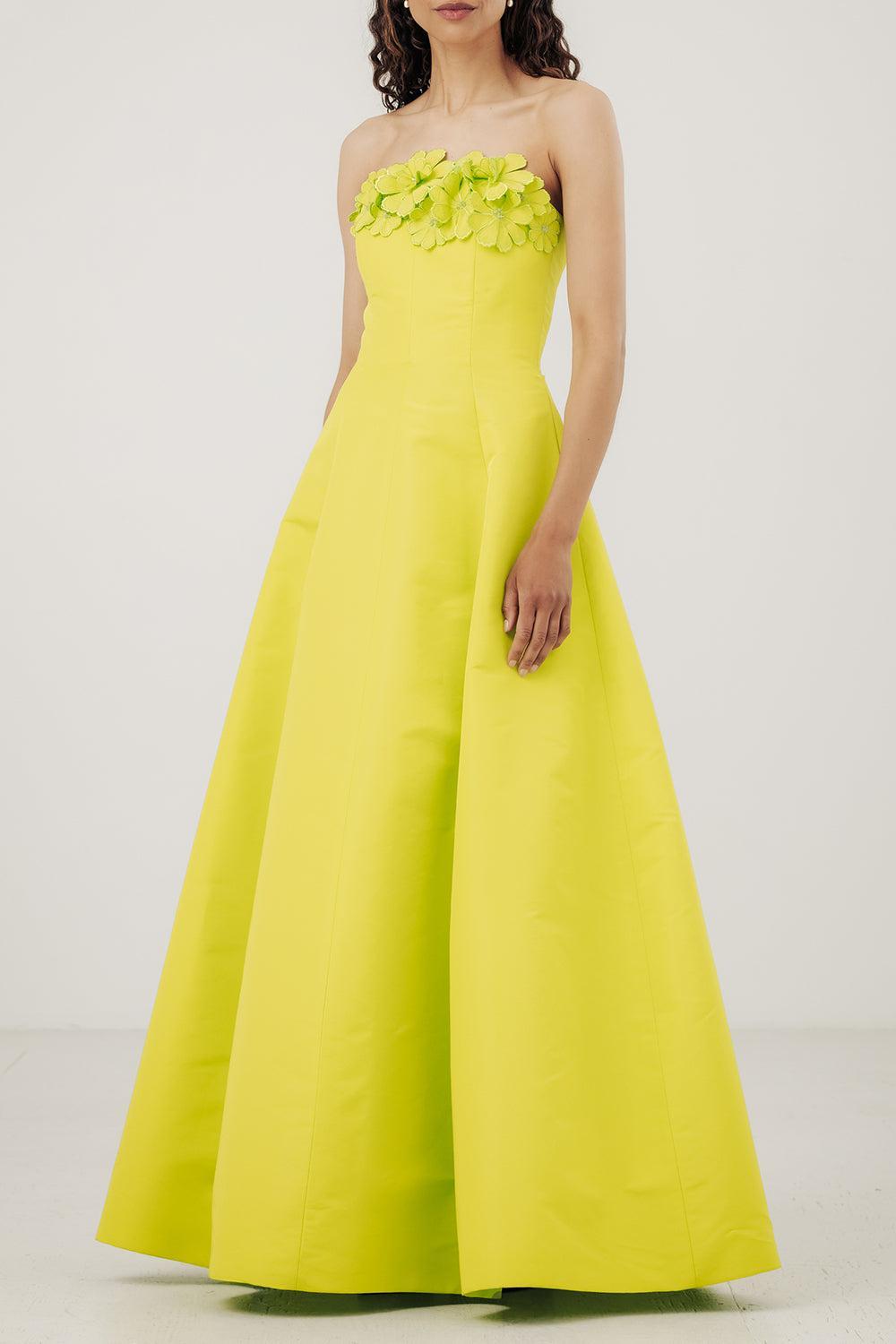 Van Der Rohe Gown-LIME-S-CLOTHINGDRESSGOWN-CATHERINE REGEHR
