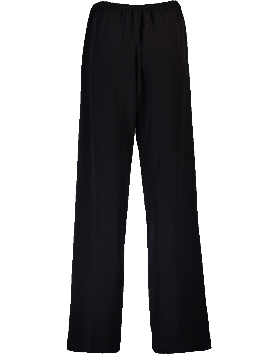 CATHERINE REGEHR-Pull On Silk Crepe Pant-