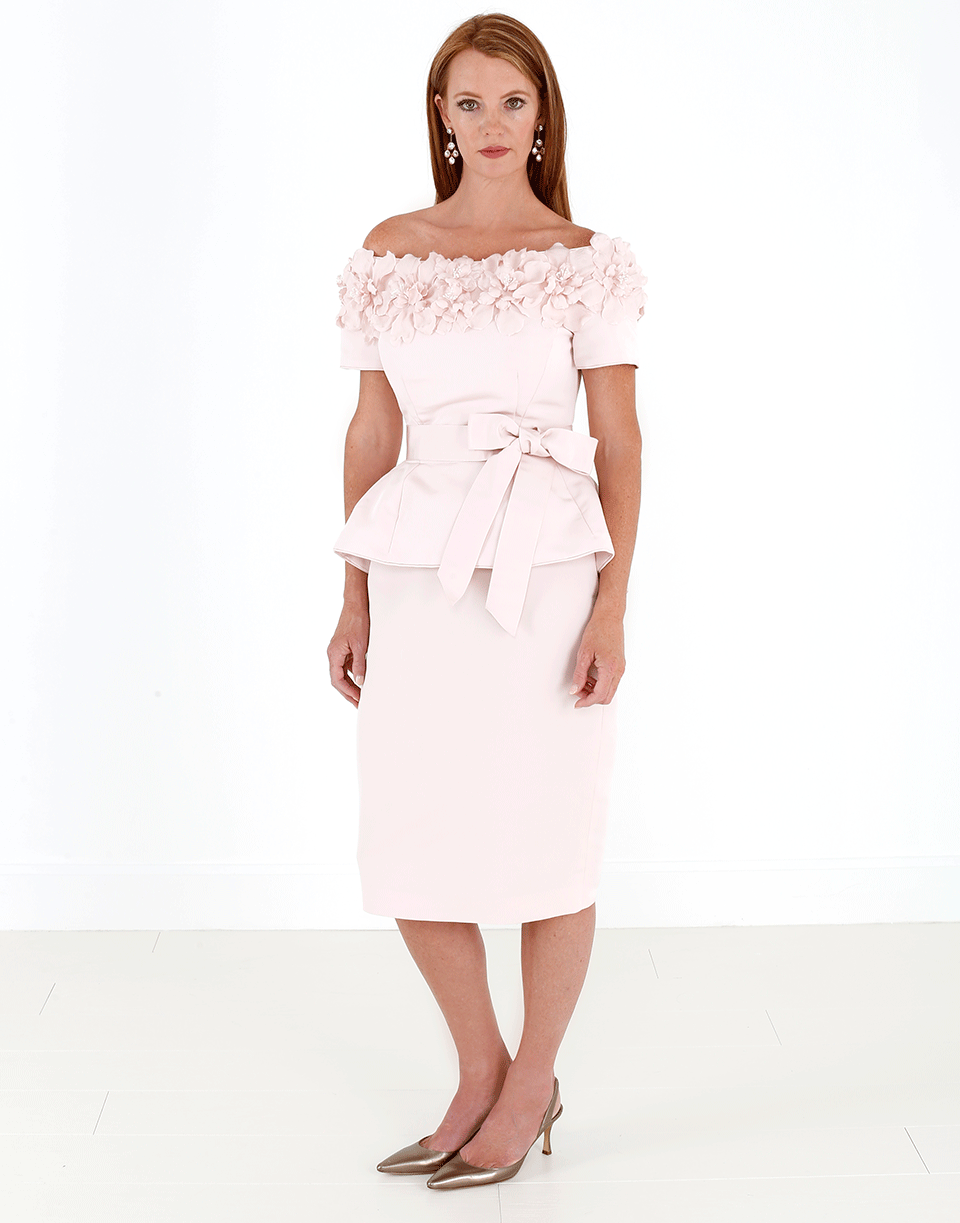 CATHERINE REGEHR-Rose Trip Top And Slim Skirt-
