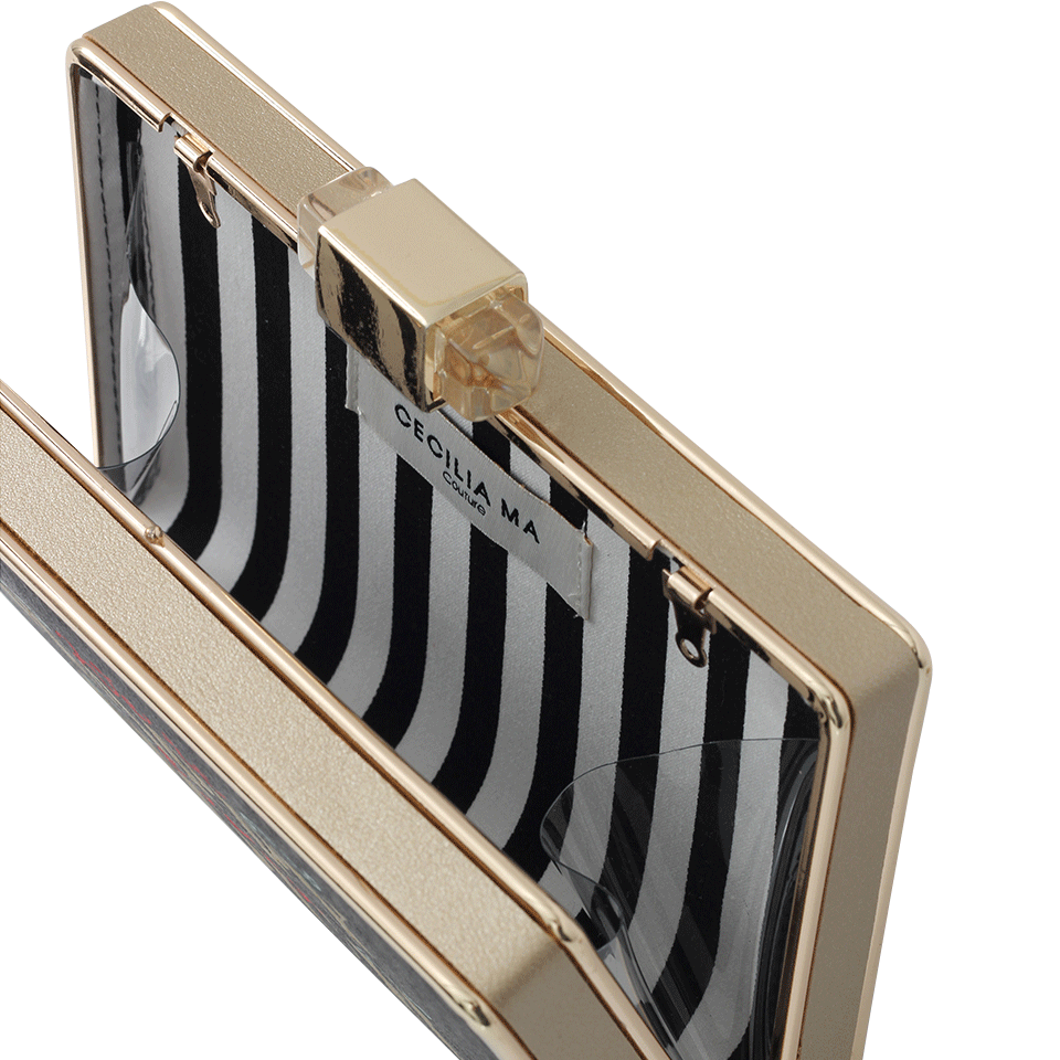 CECILIA MA COUTURE-Happy Hour Clutch-BLACK