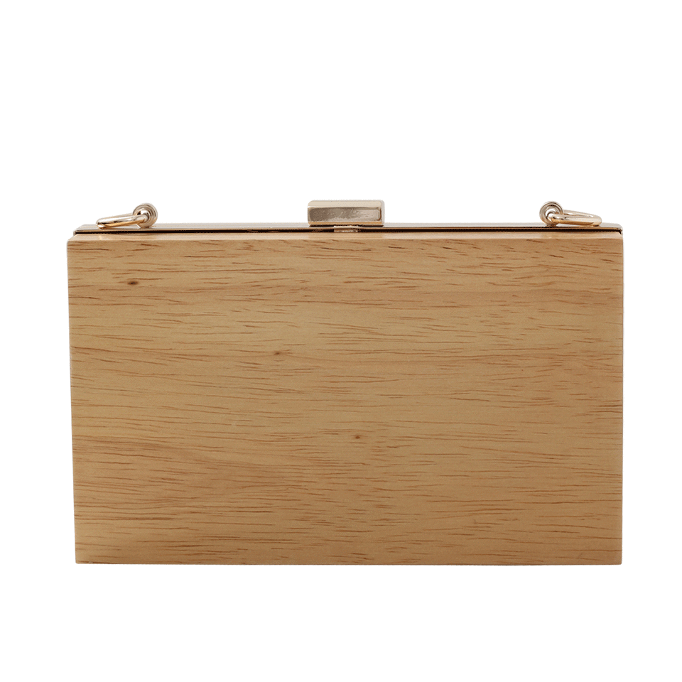 CECILIA MA COUTURE-Alice Clutch-LT WOOD