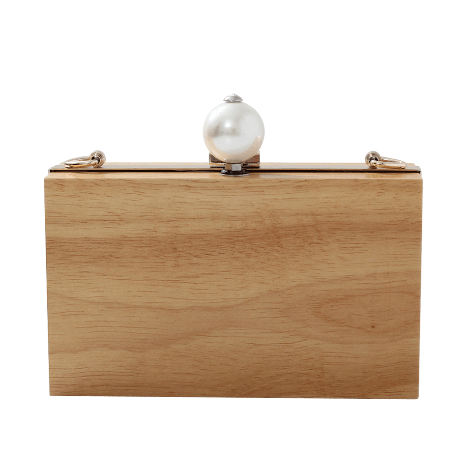 CECILIA MA COUTURE-Bonjour Clutch-LT WOOD