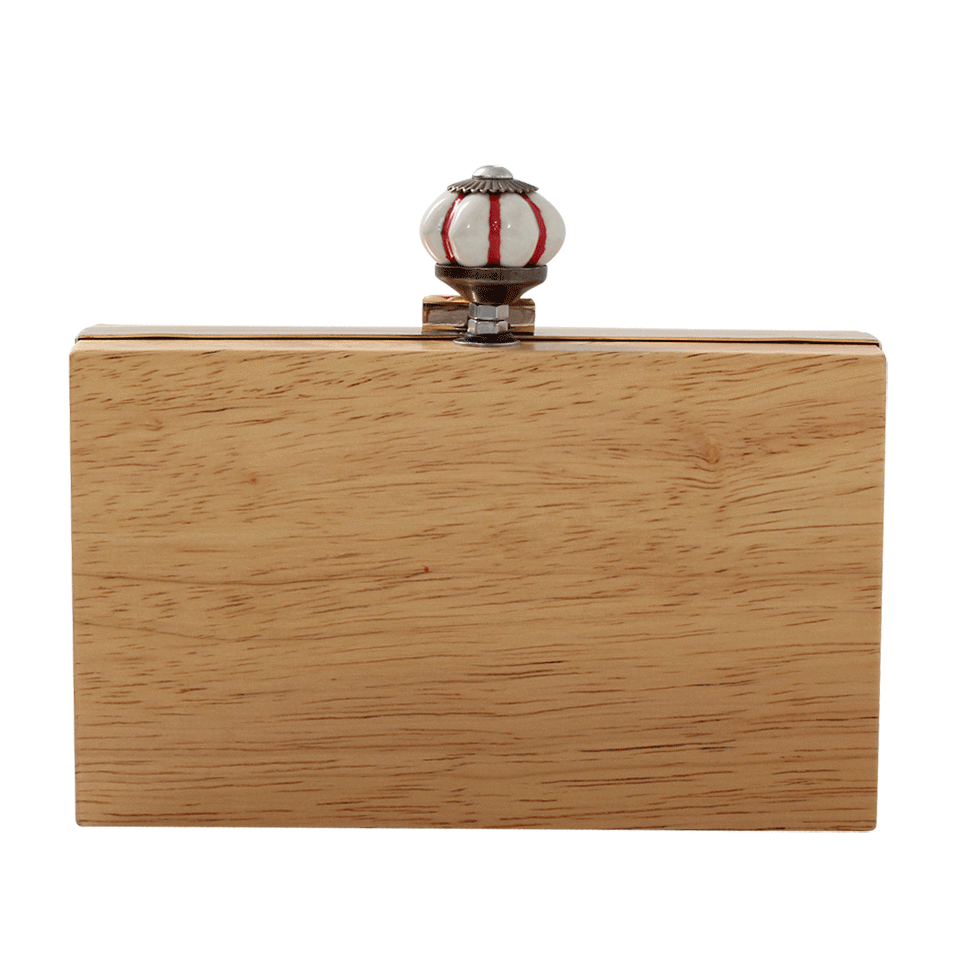 CECILIA MA COUTURE-Crazy Clutch-LT WOOD