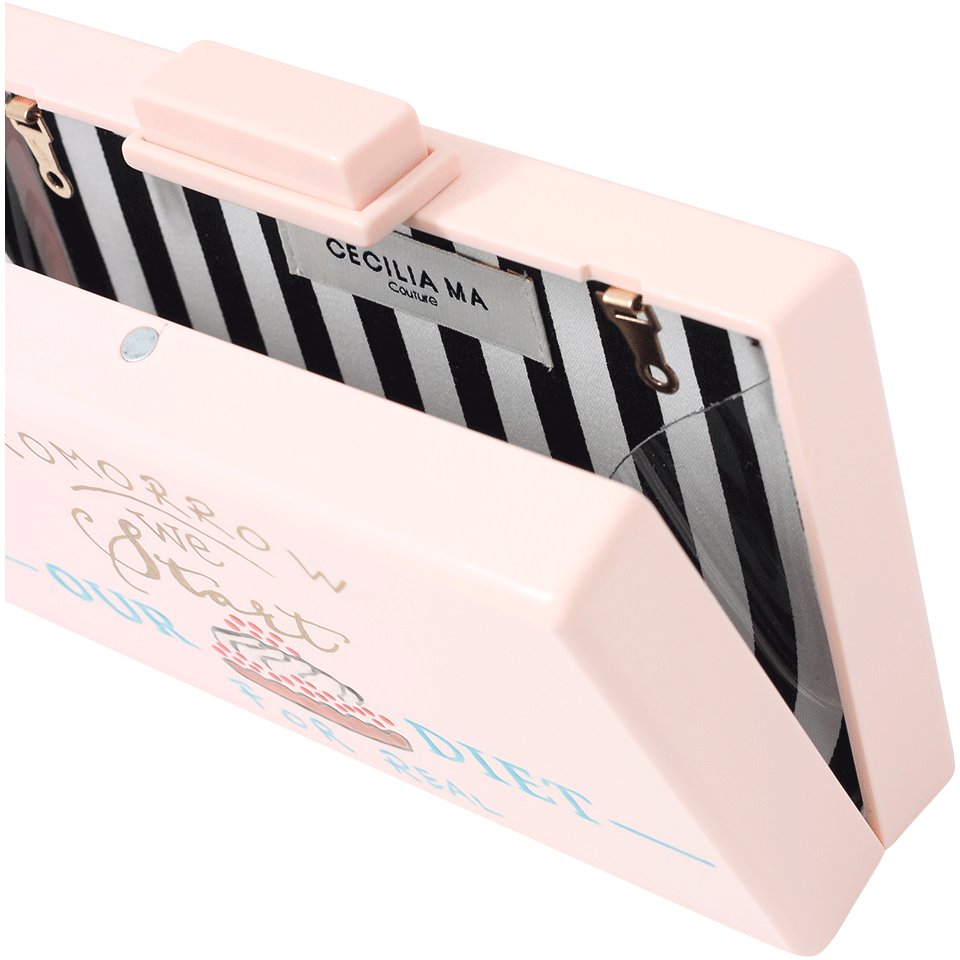 CECILIA MA COUTURE-Cake Clutch-PINK