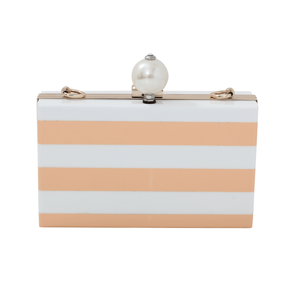 CECILIA MA COUTURE-Vogue Clutch-PNK/WHT