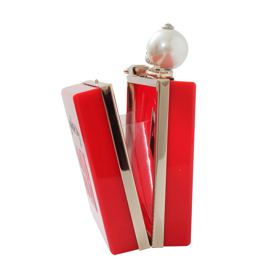 CECILIA MA COUTURE-Pardon My French Clutch-RED