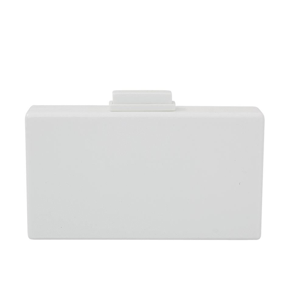 CECILIA MA COUTURE-Champagne Clutch-WHITE