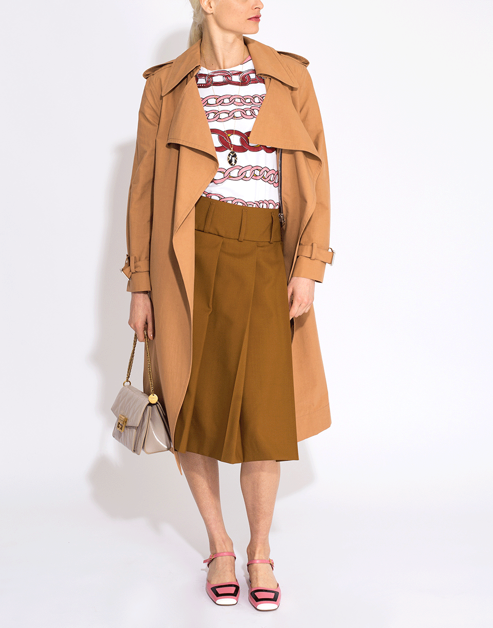 CEDRIC CHARLIER-Long Trench Coat-