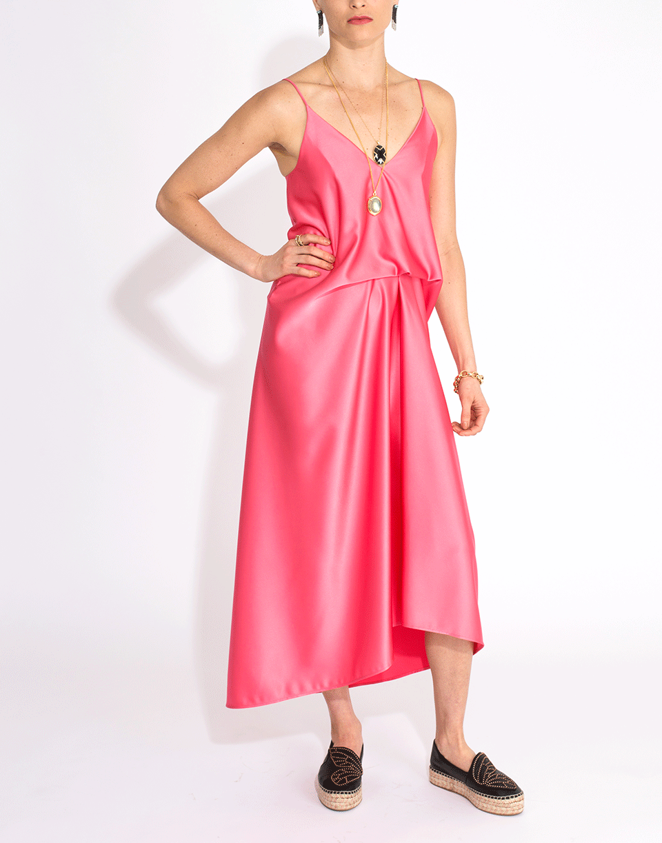 CEDRIC CHARLIER-Hot Pink Dress-