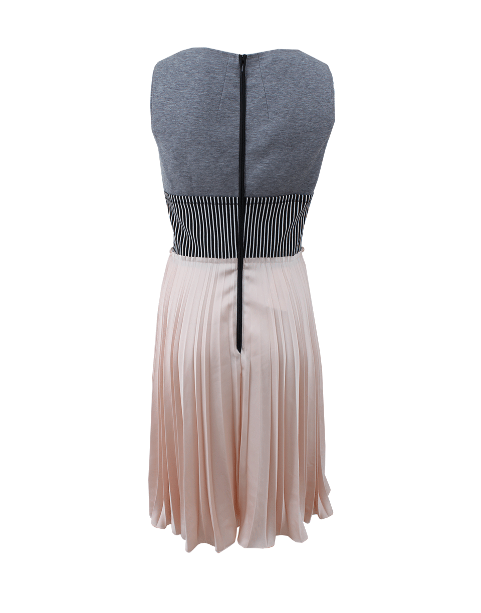 CEDRIC CHARLIER-Plisse Skirt Tank Dress-