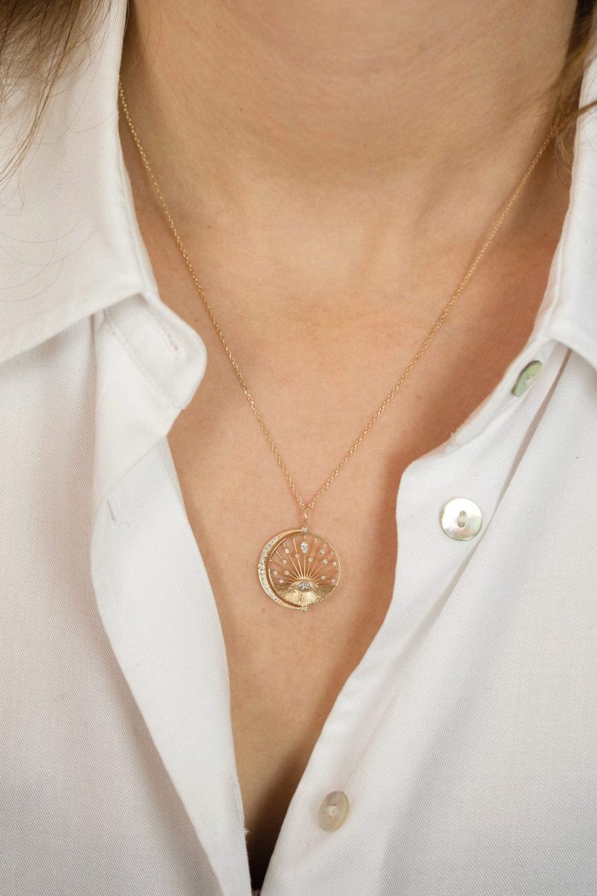 CELINE DAOUST-Dream Maker Necklace-YELLOW GOLD