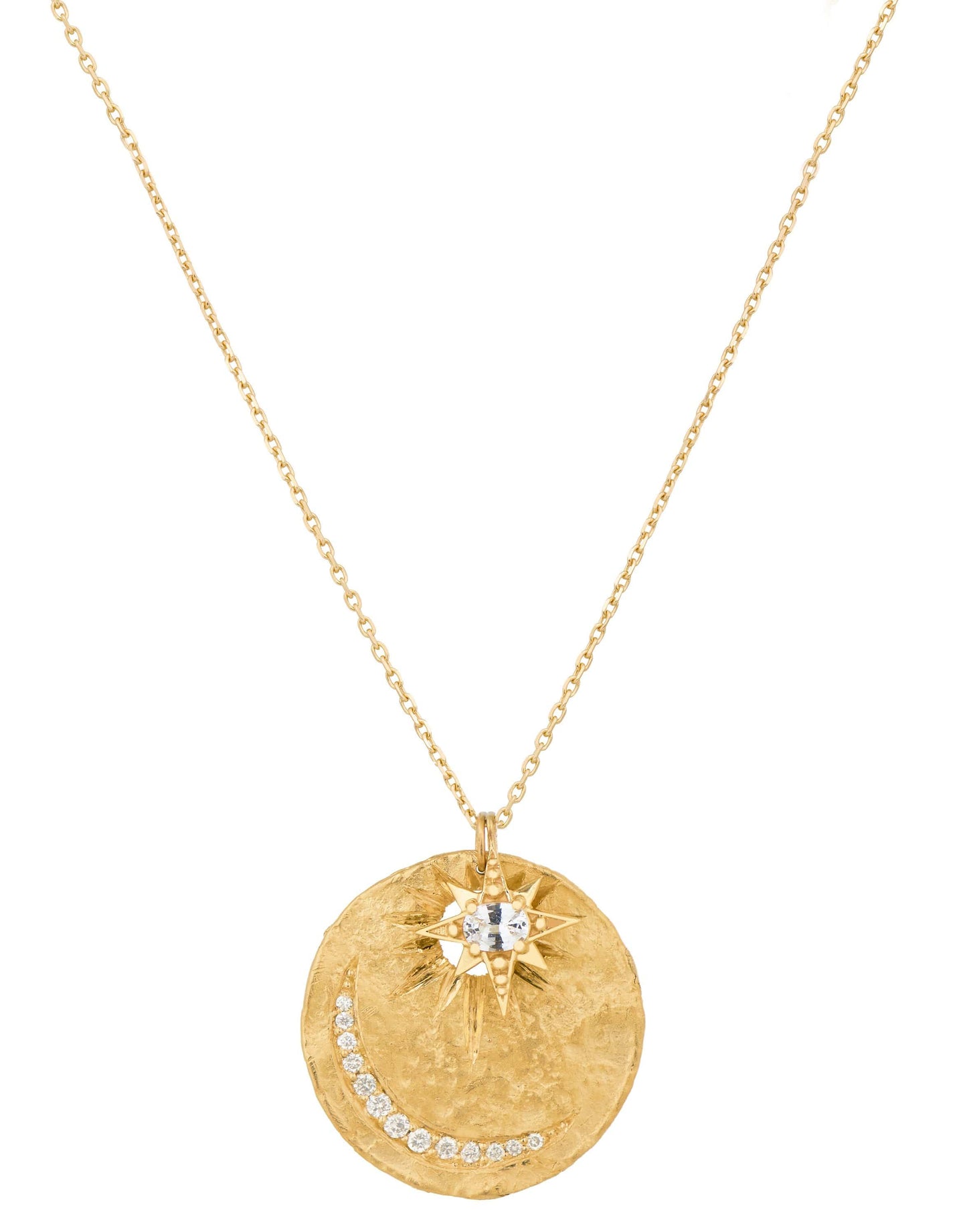 CELINE DAOUST-Yellow Gold Princess Cut Diamond Stud-YELLOW GOLD