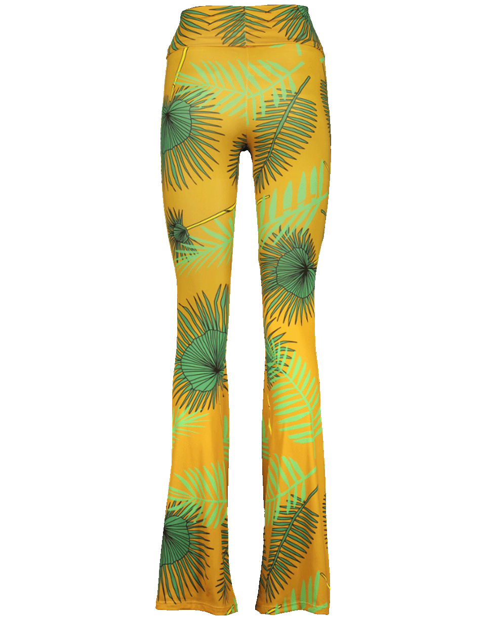 C'est la V.it-Pitu High Waisted Boot Leg Pant-PALM