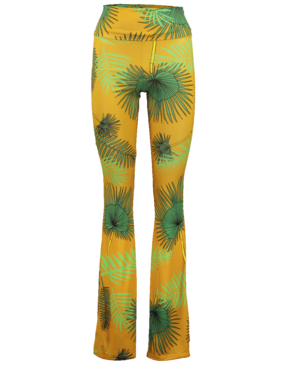 C'est la V.it-Pitu High Waisted Boot Leg Pant-PALM