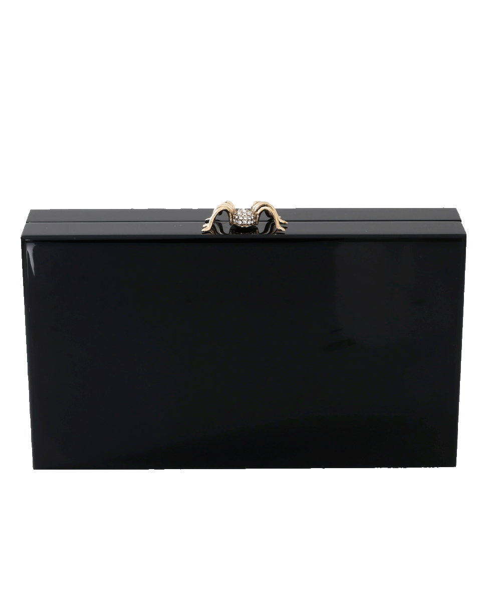 CHARLOTTE OLYMPIA-Killer Pandora Clutch-BLACK